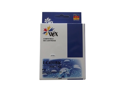 Compatible Brother LC431XL BK (Black) ink cartridge Compatible Brother LC431XL BK (Black) ink cartridge