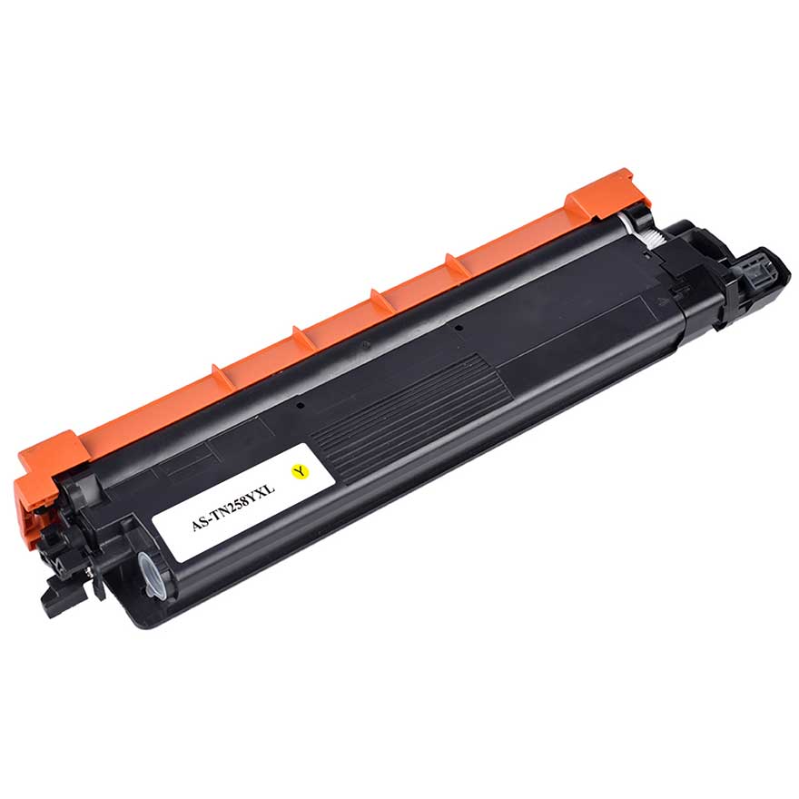 Compatible Brother TN258XL Yellow toner cartridge Compatible Brother TN258XL Yellow toner cartridge